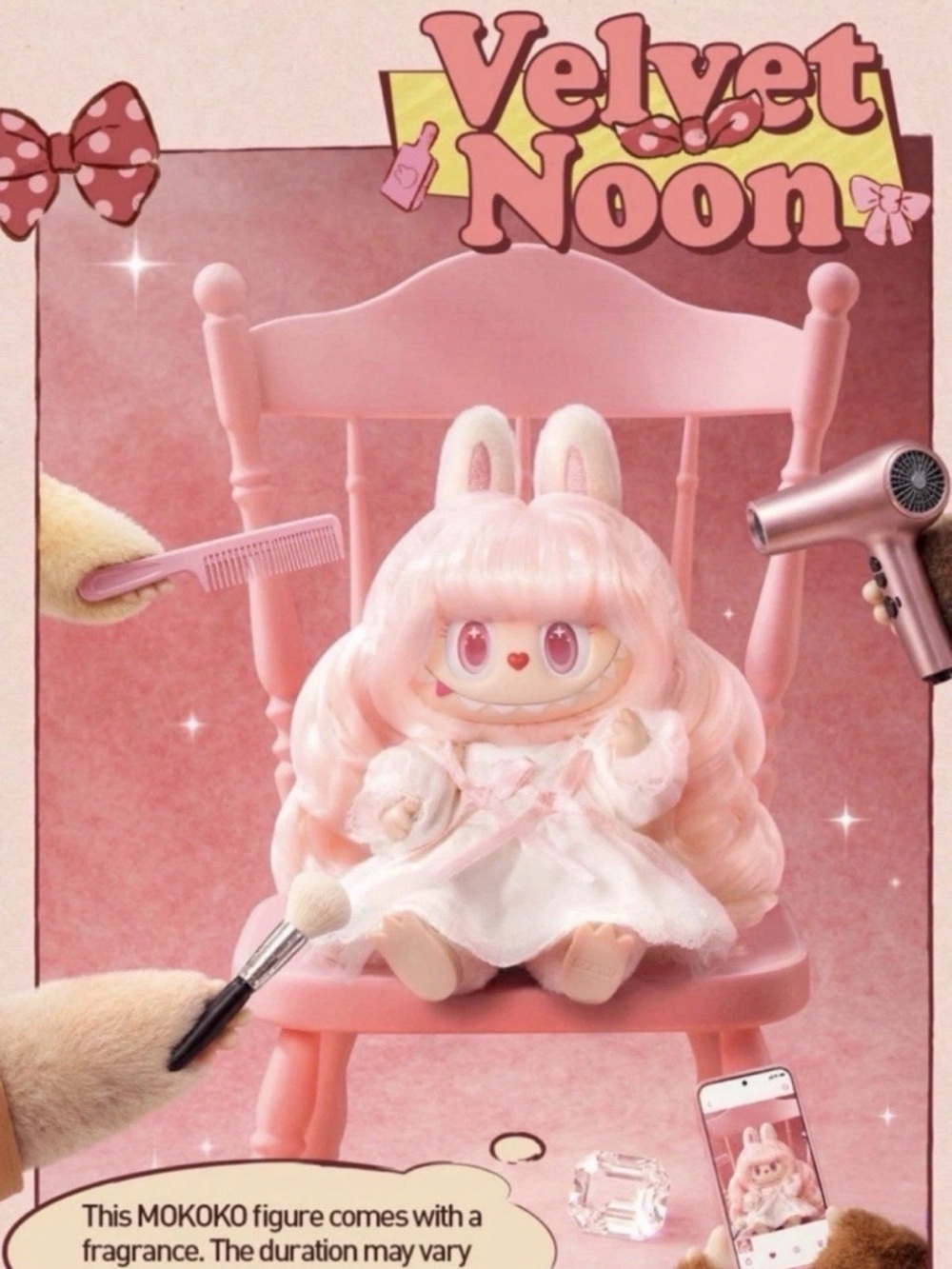 Labubu The Monsters Hair Salon Series,  Velvet Noon confirmed - Picture 7 of 7